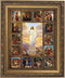Autom Inspirational Framed Print The Stations of The Cross, 13-Inch, Multicolor