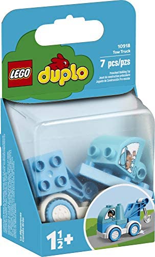 LEGO DUPLO My First Tow Truck 10918 Educational Tow Truck Toy, Great Gift for Kids Ages 18 Months and up, New 2020 (6 Pieces)