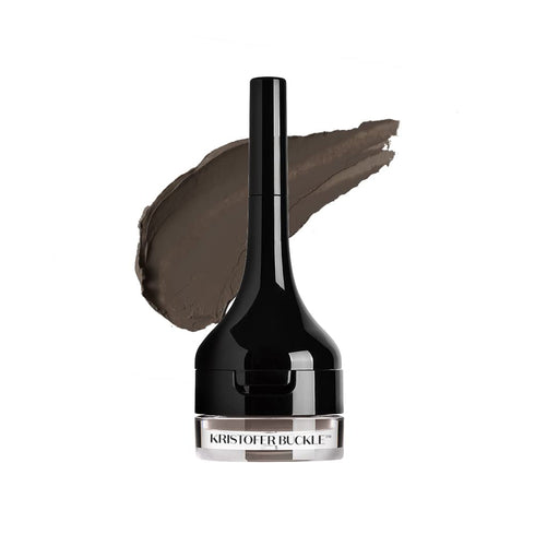 KRISTOFER BUCKLE Brow Champion® Brow Enhancing Pomade and Powder Brunette 0.09 oz. | all-in-one brow enhancing product, Featuring a pomade & two powders for fuller looking brows | Brunette