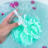 EcoTools Exfoliating Ecopouf (Pack of 6) Fine Netting Pouf; Rich Lather, Gentle Cleansing, and Exfoliation for Smoother, Softer Skin; Self Care Through Skin Care, Assorted