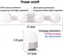 Portable LED Makeup Lights,Cordless Rechargeable Professional LED Vanity Mirror Light with 4 LED Bulbs,Simulated Daylight for Bathroom Makeup Dressing Table Lights,LED Mirror Lights,Dresser Lights