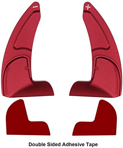 Steering Wheel Shift Paddles Fit for Jeep Grand Cherokee 2014-2020, Dodge Charger Challenger Durango RT & Scat Pack 2015-2020 Shifter Transfer Extension Interior Trim Cover (NOT for SRT version)