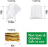 TAIHUIMY 360Pcs 6inch Lollipop Sticks, Cake Pop Lollipops, Chocolates and Cookies Bag Set Including 120 Parcel Bags, 120 Papery Treat Sticks, 120 Gold Twist Ties