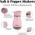Basic Salt & Pepper Shakers - Pink