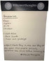 HealPT Waterproof Shower Notepad with Pencil - Shower Notebook with Waterproof Paper