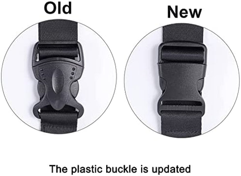 Luggage Connector Straps,Add a Bag Suitcase Strap Belt,Luggage Clip Link,Multi Adjustable 1.5" W Travel Attachment Accessories for Carry on Bag Stacker -2Pack(Extended Size)