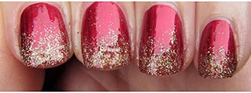 Biodegradable Glitter for Gel Nail Art Pots Set, Ultra FINE DUST Powder, Face Paint Makeup, Hair, Shellac Nail Polish Craft, Festival Party Colors | Brush Body Tattoos Make Up Sets for Kids Children