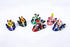 6 Pcs Mini Mario Kart Pull Back Cars Cake Topper Figures Toy Set (2")-Kids Birthday Party Cake Decoration Supplies
