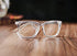 COASION Clear Glasses for Women Men Square Frame Fake Non-prescription Eyeglasses