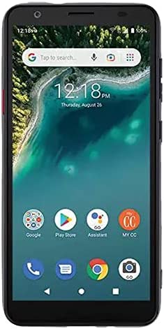 Ranyi for ZTE Avid 589 Case, ZTE Avid 589 Phone Case, Black Slim Flexible Silicone TPU Case with Reinforced Corners Shock Absorbing Resilient Rubber Protective Case Cover for ZTE Avid 589