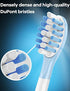 Ofashu Replacement Toothbrush Heads for Philips Sonicare DiamondClean C1 C2 C3 G3 W3 4100 5100 HX9044 HX9024, White, 8 Packs Sonic Electric Brush Refill Head