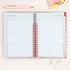 Blue Sky 2022-2023 Academic Year Weekly & Monthly Planner, 5" x 8", Flexible Cover, Wirebound, Cali Pink (130621-A23)