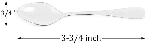 Kingrol 100 Count Mini Dessert Cups with Spoons, 2.3 oz. Disposable Clear Bowls for Mousse, Puddings, Appetizers, Sauces
