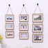 BAMI-LEE House Rose Push Pin Picture Hanger, Piece-18 Picture Hanging Nails on Wooden or Fabric Wall,Perfect for Decorative Photo Wall ,Jewelry Display (Antique Bronze)
