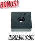 3/8" Impact Wrench Socket Retainer Retaining Ring with O-Ring Mac IR - 10 Sets. Anvil Retaining Ring Install Tool Included
