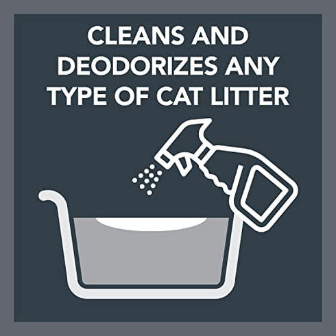 BoxiePro Scoop & Spray Litter Extender – & Extend the Life of Litter – Cleans Your Litter - Best Litter Box Odor Eliminator & Deodorizer – Natural Scent Free Odor Control, 4 oz
