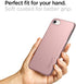 Spigen Thin Fit Designed for iPhone SE 2022 Case/iPhone SE 3 Case 2022 / iPhone SE 2020 Case/iPhone 8 Case/iPhone 7 Case - Rose Gold