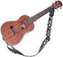 Q QINGGE Ukulele Strap Well made strap for Ukulele and kids' guitars (black)