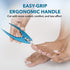 Clipperpro 2.0 Toenail Clipper - Heavy-Duty Thick Toenail Clippers | Ergonomic Handle Clipper for Seniors | Large Clippers with Surgical Grade-Steel Blades (Blue Edition)