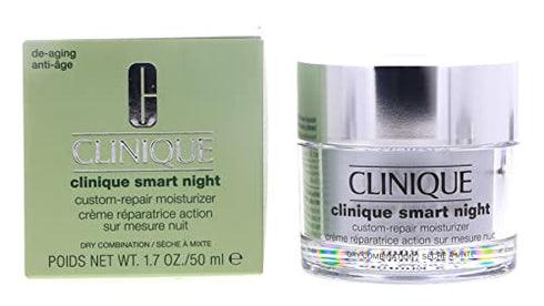 Clinique Clinique Smart Night Custom-repair Oil-free Moisturizer - Dry Combination - 1.7 Oz