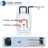 5 Pin Rocker Switch Jumper Wires Set with Male and Female Terminal for On/Off Rocker Switch Wiring (5 pin - 4 Set)