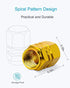 Tire Stem Valve Dust Caps, Car Wheel Air Aluminum Covers, 40 Pack - 5 Color
