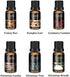 Christmas Essential Oils Gift Set, for Home, for Diffusers, 6x10mL, CAKKI Premium Grade Fragrance Oils, for Christmas scents, Pure Aromatherapy Oils, for Candles Making, for Soaps Making