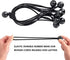 Qtimal 30 Pack Ball Bungee Cords, Includes 6, 9, 11 Inch Heavy Duty Gazebo Tarp Tie Down Cords, High Elastic UV Resistant Bungee Cords with Balls for Shelter, Canopy, Cargo, Screen