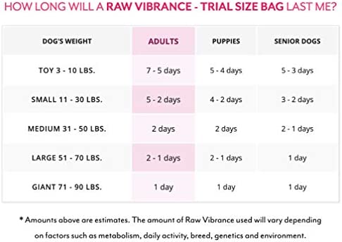 Dr. Harvey's Raw Vibrance Grain Free Dehydrated Foundation for Raw Diet Dog Food (Trial Size 5.5 Oz)