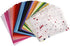 MulberryPaperStock 65 Hand Made Tissue Mulberry Paper Sheets Natural Fiber 8.5 x 11-inch Design for Japanese Origami and Hand Craft Include Red Green Blue Yellow Color