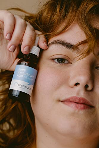 Hyaluronic Acid Serum for Skin 100% Pure Anti Aging Serum Intense Hydration Moisture Non greasy Paraben free Hyaluronic Acid for Your Face Pro Formula 2 oz