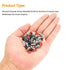 Powlankou PC Computer Screws Standoffs Kit for Hard Drive Computer Case Motherboard Fan Power Graphics