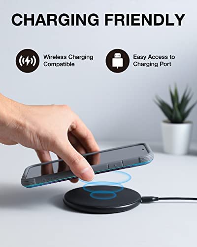 Raptic Shield for iPhone 11 Pro Max Case, Shockproof Protective Clear Case, Military 10ft Drop Tested, Durable Aluminum Frame, Anti-Yellowing Technology Case for iPhone 11 Pro Max, Iridescent