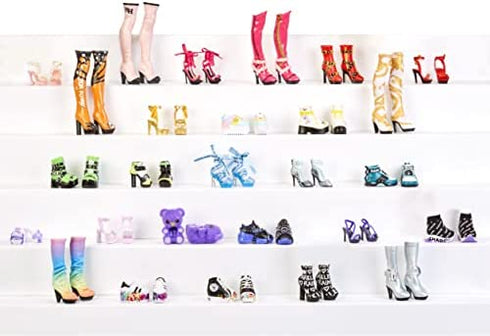 Rainbow High- Mini Accessories Studio Shoes 25+ high-end Mystery Surprise Fashion Collectibles. Mix & Match on Fashion Dolls. Great Gift for Exclusive Outfits. Kids 6-12 Years Old and Collectors