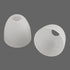 Giluta 2 Pack Bell Shaped Glass Shade Frosted Light Fixture Shades Replacement for ceiling fan light wall light,Lipless with 1-5/8-inch Fitter Opening