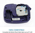 Compatible with Brother P-Touch M-131 M Tape M-K 131 Black on Clear Label Tape for Brother PT-65 PT-90 PT-M95 PT-70BM PT-45 Label Maker Tape 12mm 0.47 Inch x 26.2 ft 8m, 3-Pack