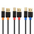Cable Matters 3-Pack USB Cable/USB Printer Cable 6 ft, USB A to B Cable, USB 2.0 Cable Compatible with Printer, MIDI Controller, MIDI Keyboard and More - 6 Feet
