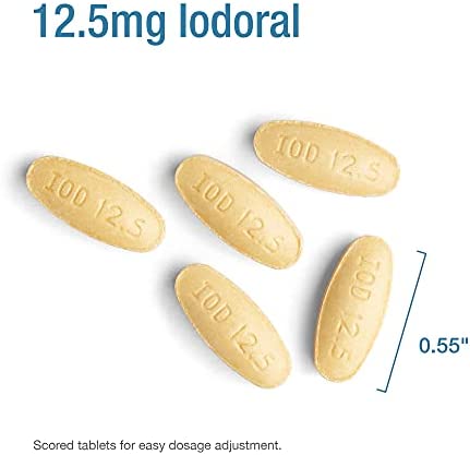 Optimox Iodoral 12.5 mg - Original High Potency Lugol Solution Iodine Nutritional Supplement - Energy and Thyroid Support - 180 Tablets?