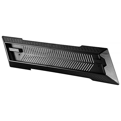eXtremeRate Black Vertical Stand for PS4 Slim Console, Steady Base Mount Holder for PS4 Slim Console, Bracket Stand for PS4 Slim Console with Built-in Cooling Vents Non-Slip Feet