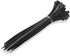 Cable Matters 200-Pack Indoor and Outdoor 6, 8,12-Inch Self-Locking Nylon Zip Ties Assorted Sizes (Tie Wraps, Cable Ties, Zipties) in Black and White