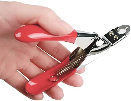 WeinaBingo Dog Cat Nail Clippers, Professional Pet Claw Trimmer, Dog Toes Cutter Grooming Tools with Nail File, Sharp Stainless Steel Blade, Ergonomic Handle for Small Medium Big Breeds Animals Pets