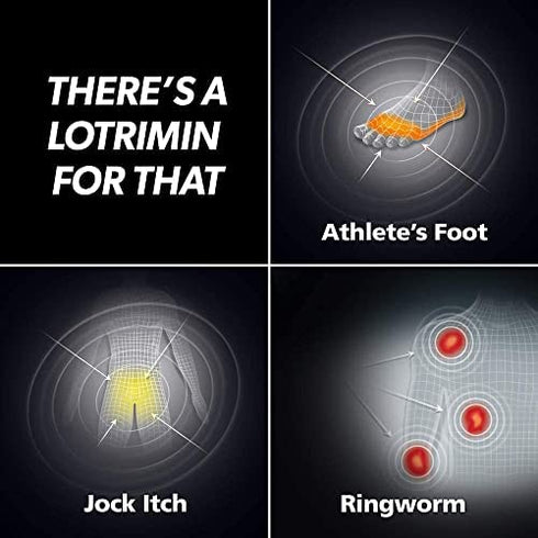 Lotrimin AF Athlete's Foot Powder Spray, Miconazole Nitrate 2%, Clinically Proven Effective Antifungal Treatment of Most AF, Jock Itch and Ringworm, 4.6 Ounces (133 Grams) Spray Can (Pack of 3)