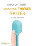 Bumco Diaper Cream Spatula - Baby Bum Brush for Butt Paste Diaper Cream, Baby Butt Cream Diaper Cream Applicator, Butt Spatula Baby Necessities, Diaper Cream Brush, Gray