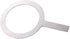 UPKOCH Stainless Steel Baking Cup Ring Milk Coffee Cup Rim Protective Cover with Handle For Tea Dessert Shop Cafe