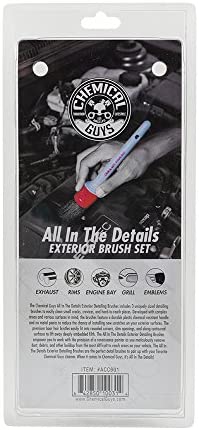 Chemical Guys ACC601 1 Pack Exterior Detailing Brush , Gray