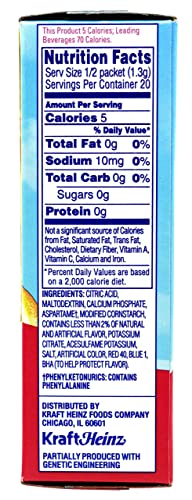 Crystal Light On The Go Fruit Punch Drink Mix, 10-Count Boxes (Pack of 5)
