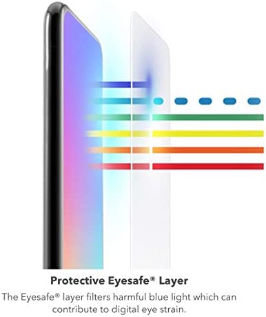 ZAGG InvisibleShield Glass Elite VisionGuard+ Screen Protector - for iPhone 12 Pro Max - Impact Protection, Scratch Resistant, Fingerprint Resistant, Smudge Resistant, Oil Resistant, clear (200106675)