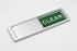 Dishwasher Clean Dirty Magnet Sign Indicator in Silver for Stainless Steel Dishwashers. Easily Determine If Dishes Inside the Dishwasher Are Clean or Dirty by Home Medley