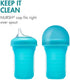 Boon NURSH Silicone Sippy Cup Lid, 6 Months and up (Pack of 3)