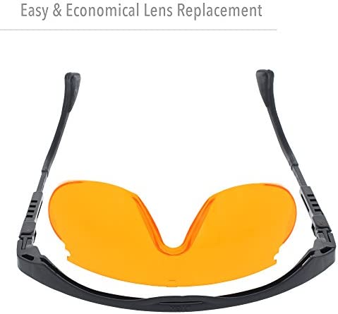 Uvex Skyper Blue Light Blocking Computer Glasses with SCT-Orange Lens (S1933X)